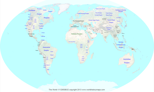 Selective animated maps